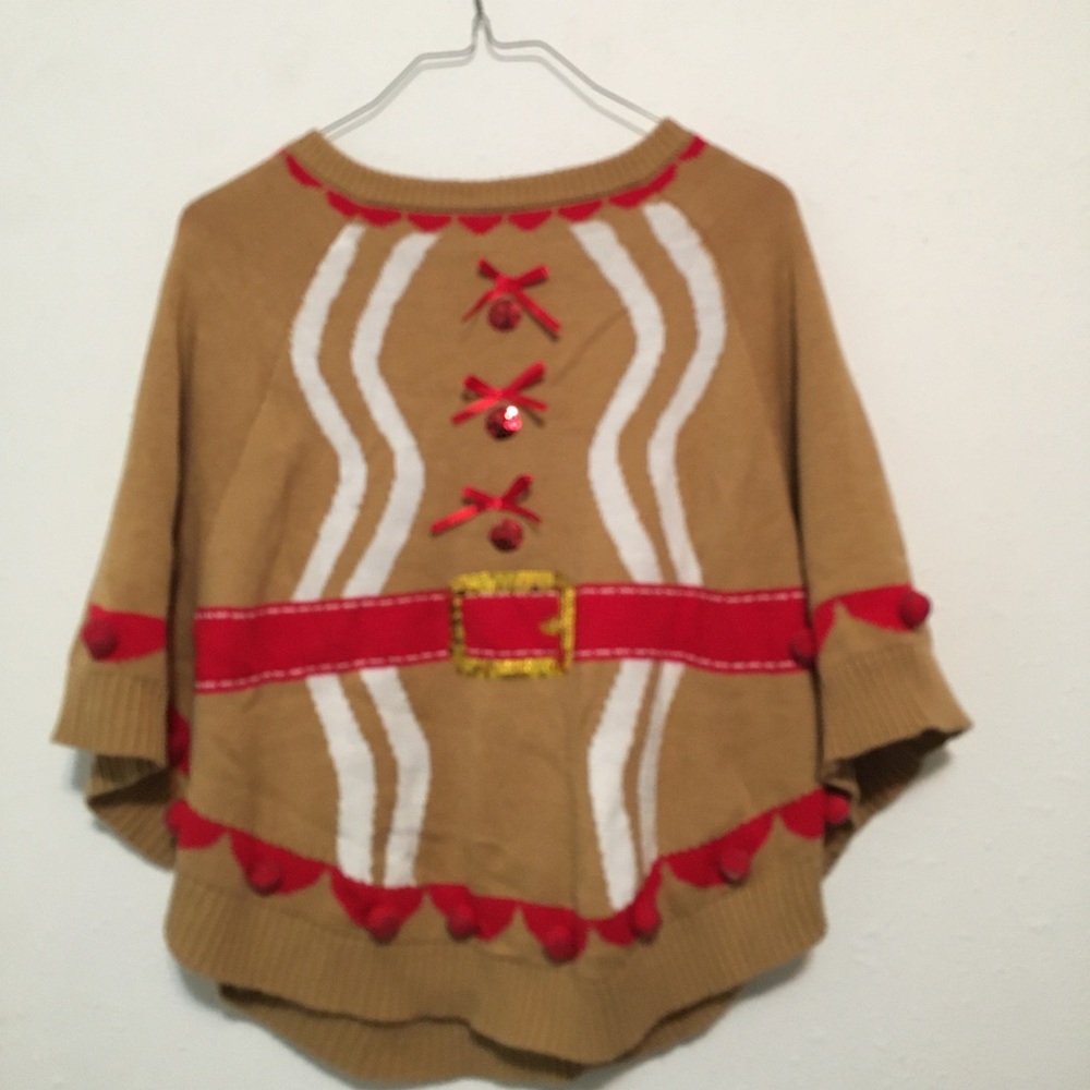 Christmas poncho